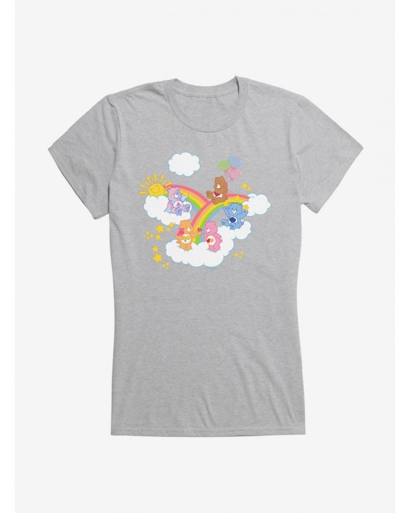 Care Bears Over The Rainbow Girls T-Shirt $15.19 T-Shirts