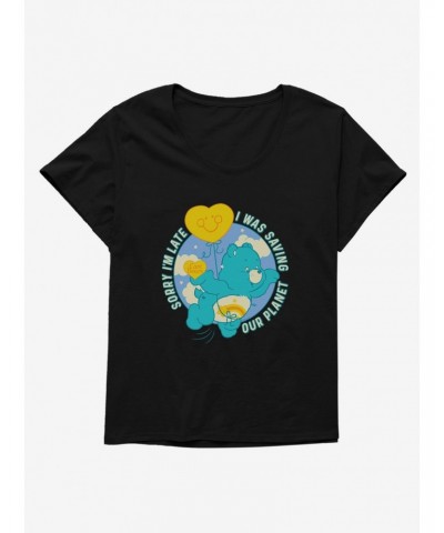 Care Bears Saving Our Planet Girls T-Shirt Plus Size $18.84 T-Shirts