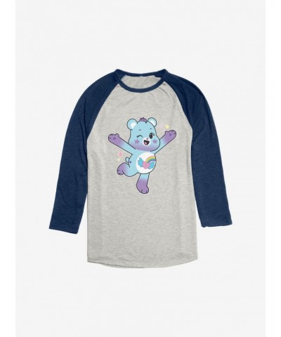 Care Bears Jump Dream Bright Bear Raglan $18.79 Raglans