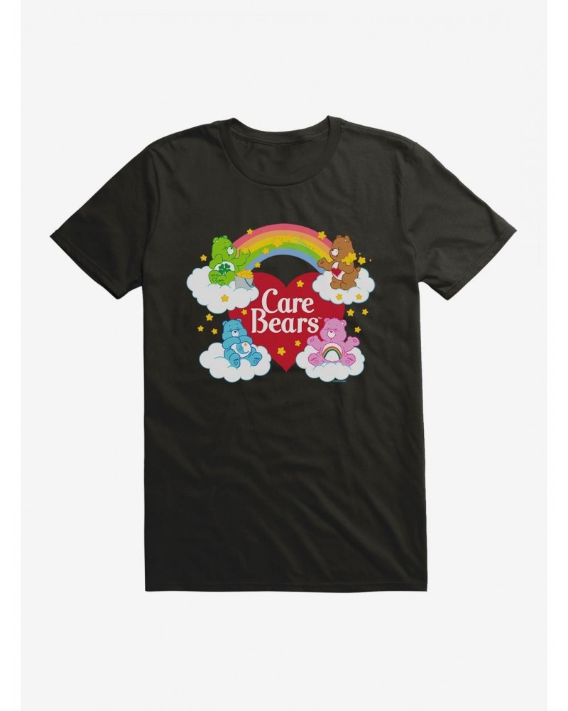 Care Bears Friends On Clouds T-Shirt $14.58 T-Shirts