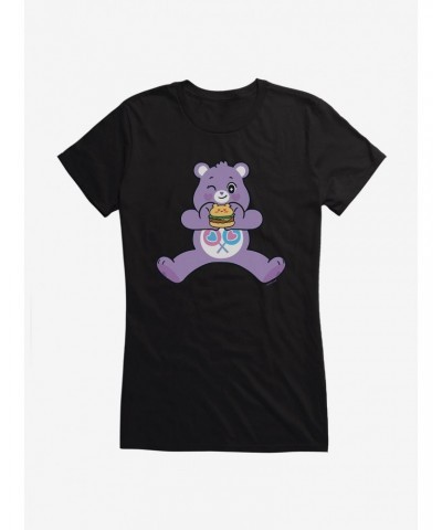 Care Bears Share Bear Burger Time Girls T-Shirt $15.19 T-Shirts