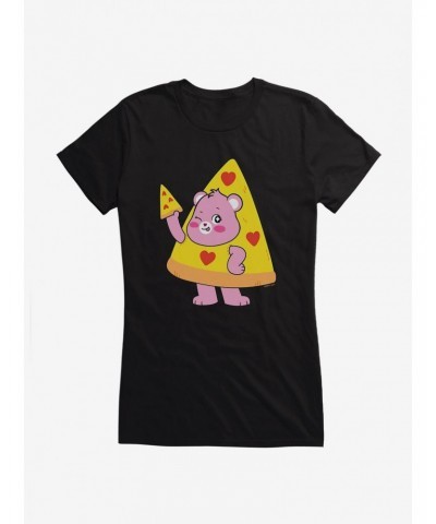 Care Bears Cheer Bear Pizza Slice Girls T-Shirt $16.19 T-Shirts