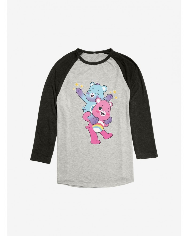 Care Bears Cheer and Dream Bright Bear Raglan $17.34 Raglans