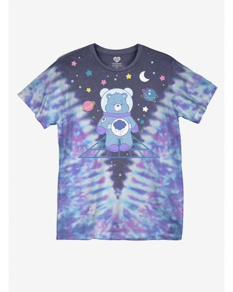 Care Bears Space Tie-Dye Boyfriend Fit Girls T-Shirt $17.22 T-Shirts