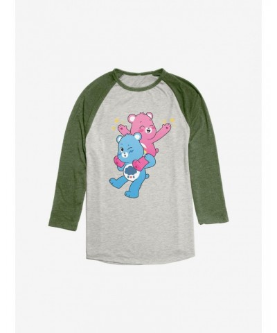 Care Bears Cheer and Grump Piggyback Ride Raglan $18.21 Raglans