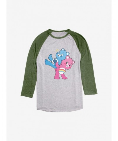 Care Bears Cheer and Grumpy Besties Raglan $17.63 Raglans