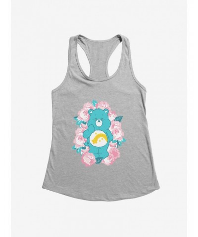 Care Bears Wish Bear Floral Girls Tank $16.19 Tanks