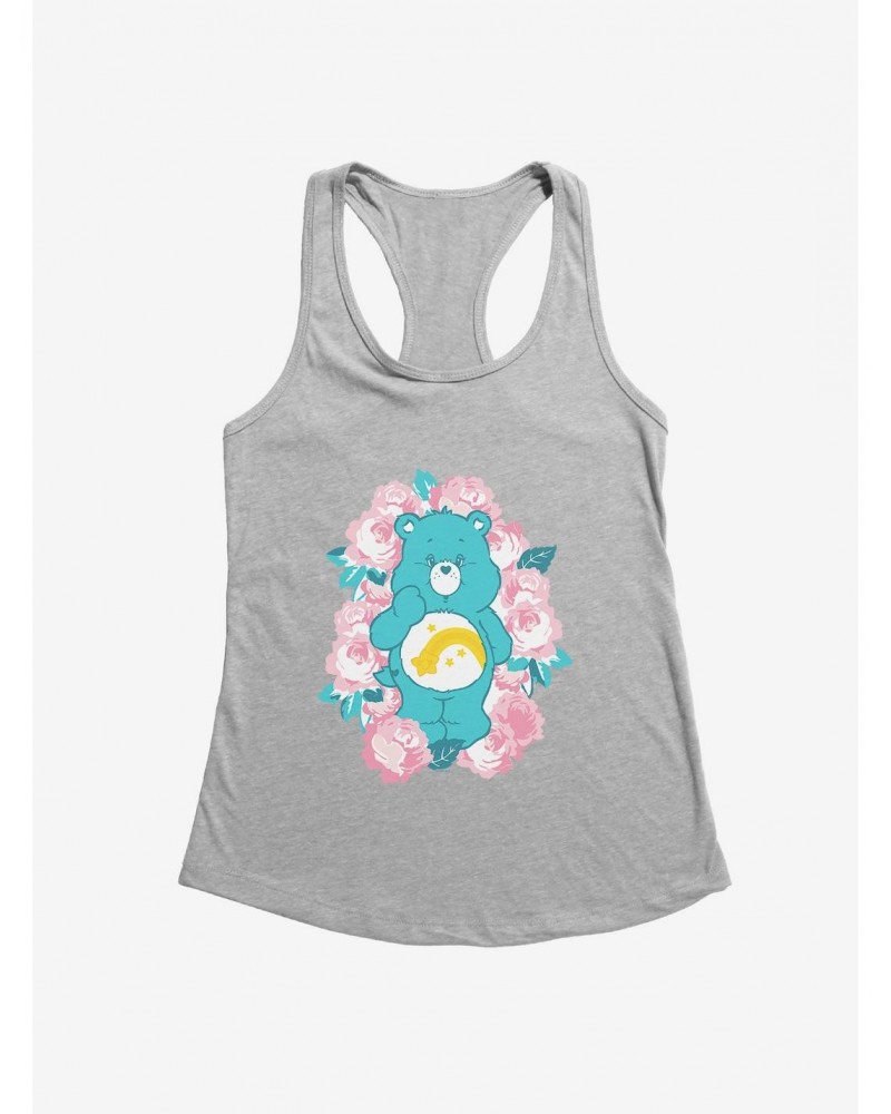 Care Bears Wish Bear Floral Girls Tank $16.19 Tanks