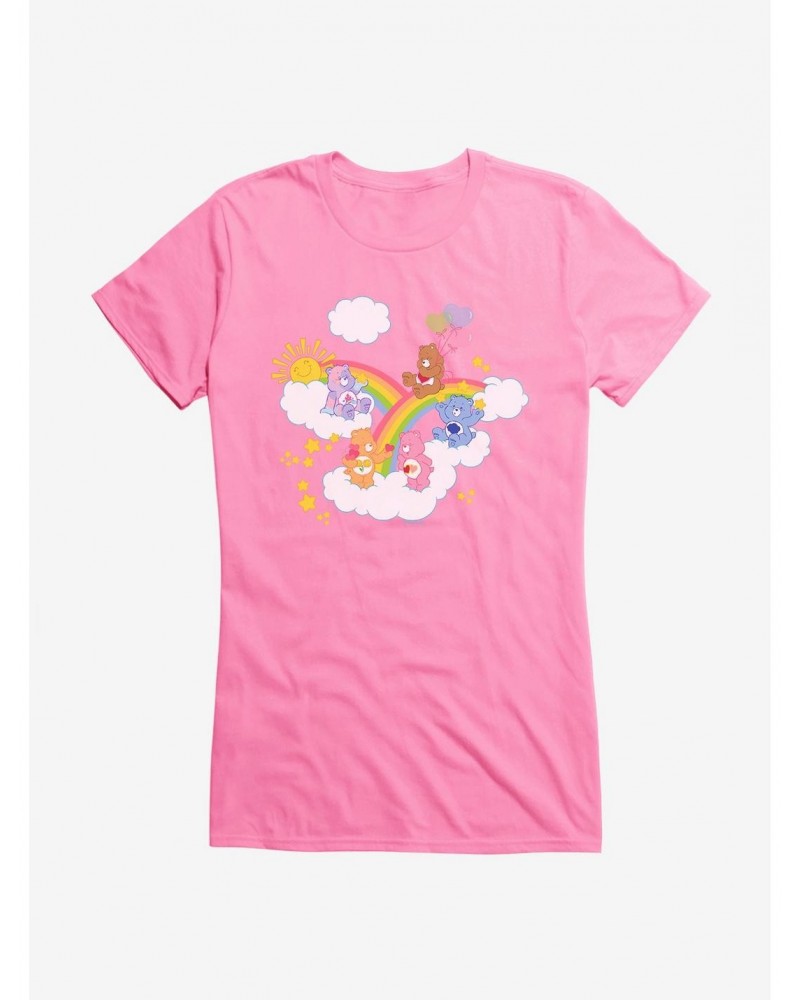 Care Bears Over The Rainbow Girls T-Shirt $15.44 T-Shirts