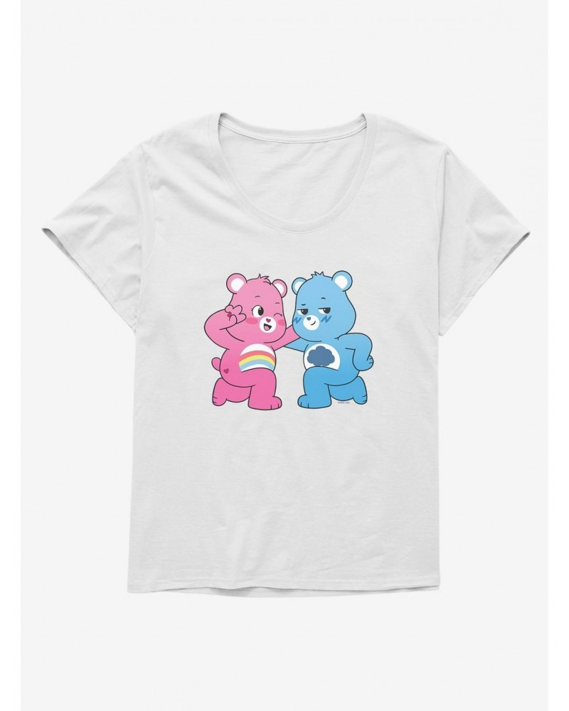 Care Bears Grumpy And Cheer Cool Pose Plus Girls T-Shirt $17.34 T-Shirts