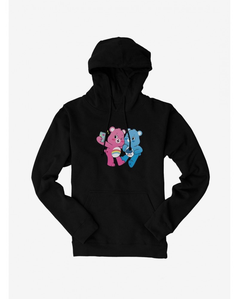 Care Bears Grumpy And Cheer Cute Selfie Hoodie $27.39 Hoodies