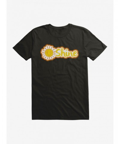 Care Bears Funshine Bear Shine Script T-Shirt $15.06 T-Shirts