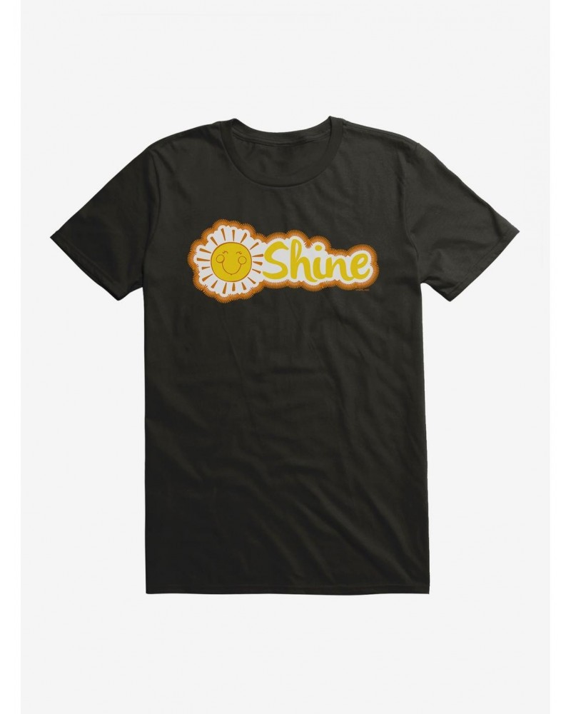 Care Bears Funshine Bear Shine Script T-Shirt $15.06 T-Shirts