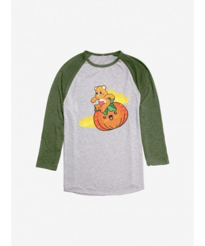 Care Bears Tenderheart Pumpkin Raglan $18.50 Raglans