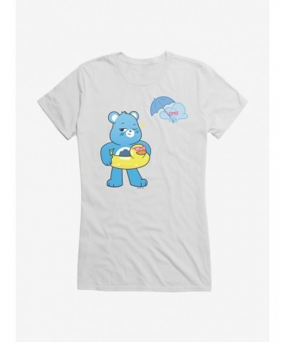 Care Bears Grumpy Bear Wink Summer Girls T-Shirt $15.94 T-Shirts