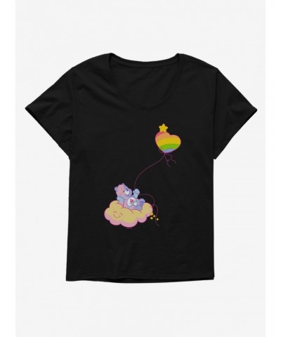 Care Bears Floating Love Girls T-Shirt Plus Size $18.21 T-Shirts