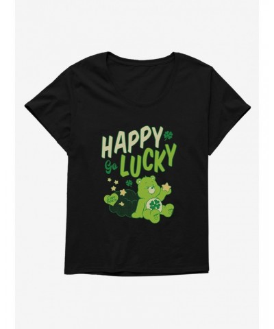 Care Bears Happy Go Lucky Girls T-Shirt Plus Size $17.94 T-Shirts