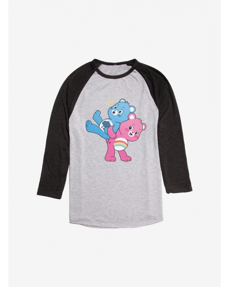 Care Bears Cheer and Grumpy Besties Raglan $17.34 Raglans