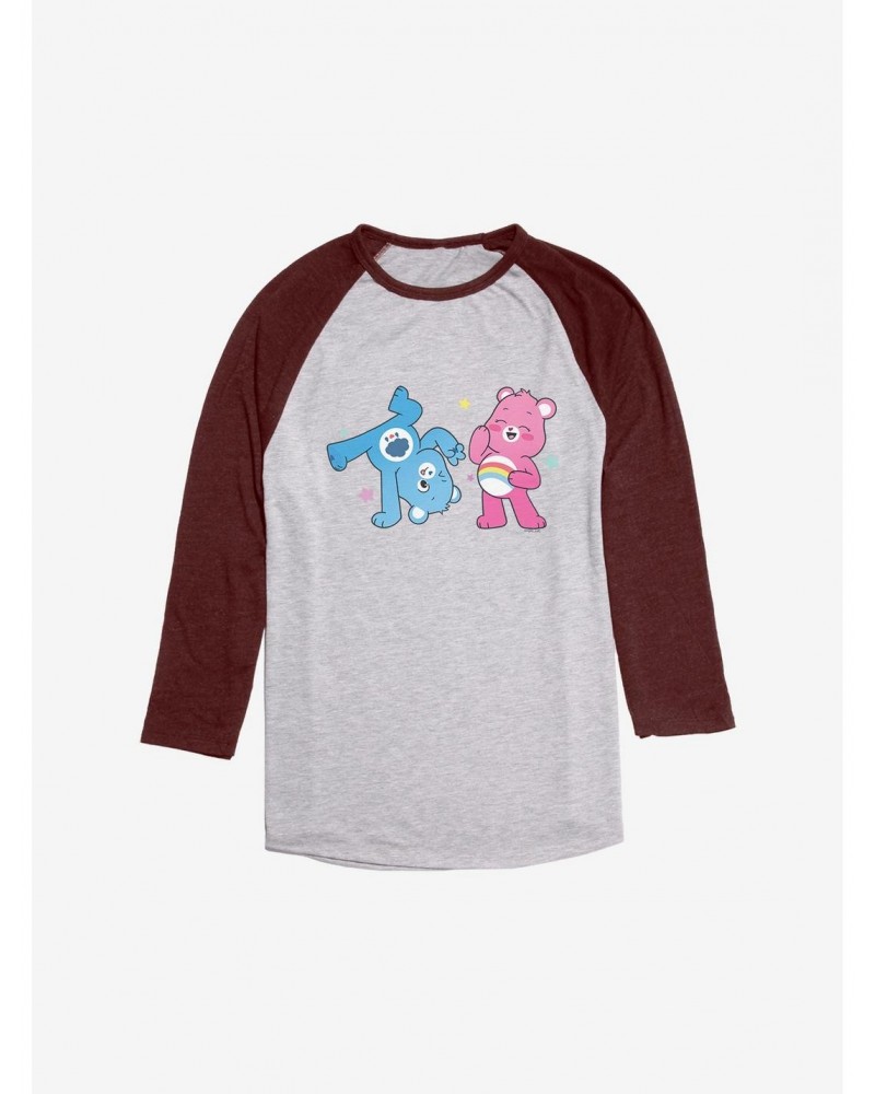 Care Bears Cheer and Grumpy Goofing Around Raglan $18.50 Raglans