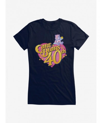 Care Bears Anniversary Logo Girls T-Shirt $15.94 T-Shirts