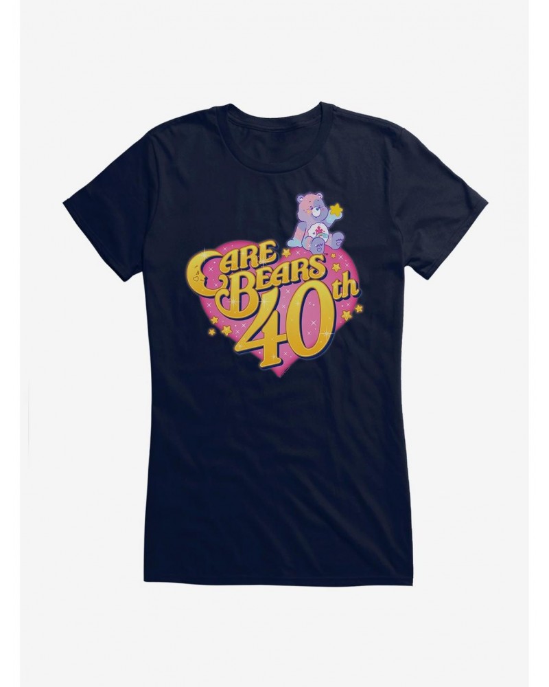 Care Bears Anniversary Logo Girls T-Shirt $15.94 T-Shirts