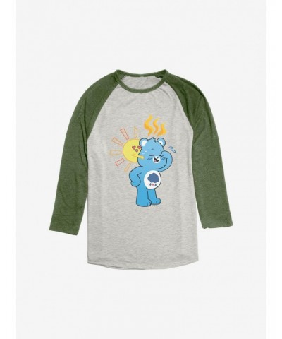 Care Bears Grumpy Summer Love Raglan $17.63 Raglans