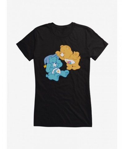 Care Bears Birthday And Bedtime Bears Girls T-Shirt $15.19 T-Shirts