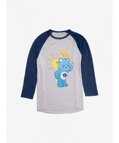 Care Bears Grumpy Summer Love Raglan $18.21 Raglans