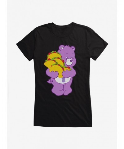 Care Bears Share Bear Taco Girls T-Shirt $16.19 T-Shirts