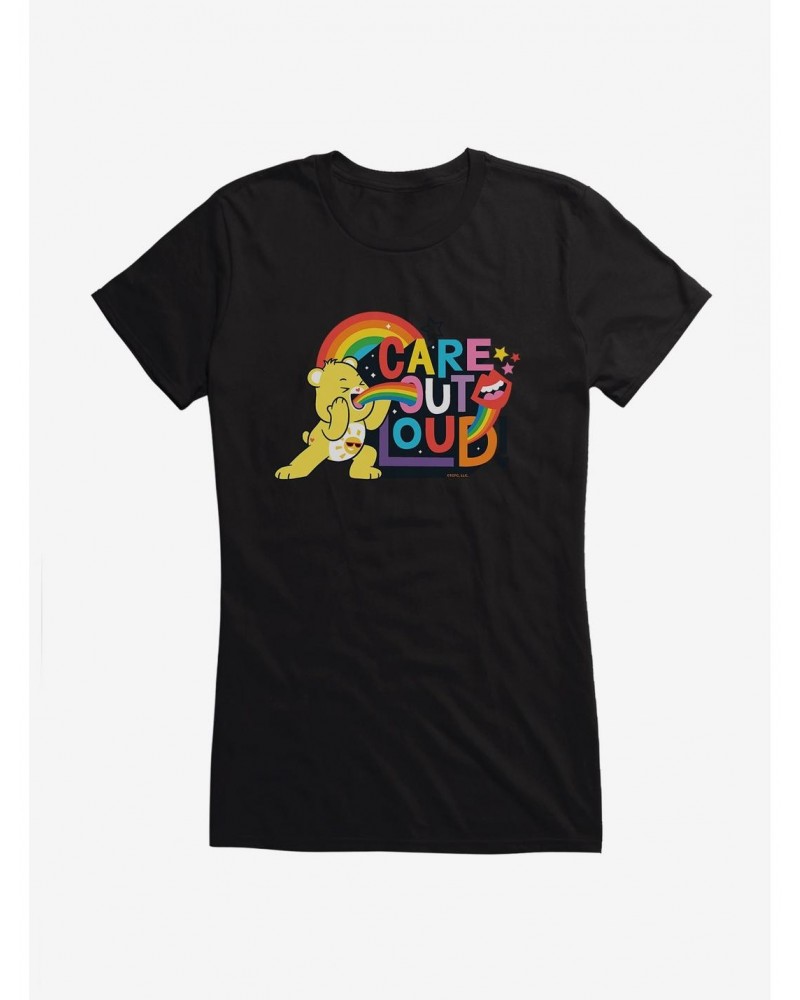 Care Bears Care Out Loud Girls T-Shirt $15.94 T-Shirts