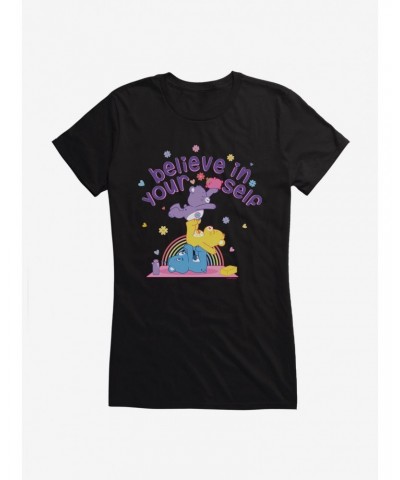 Care Bears Believe In Yourself Girls T-Shirt $15.94 T-Shirts