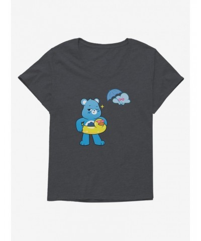 Care Bears Grumpy Bear Wink Summer Girls T-Shirt Plus Size $18.84 T-Shirts