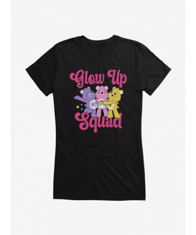 Care Bears Glow Up Squad Girls T-Shirt $15.94 T-Shirts