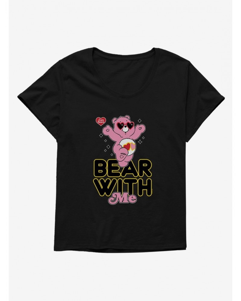 Care Bears Love-A-Lot Bear Bear With Me Girls T-Shirt Plus Size $18.50 T-Shirts