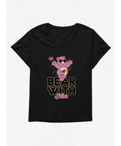 Care Bears Love-A-Lot Bear Bear With Me Girls T-Shirt Plus Size $18.50 T-Shirts