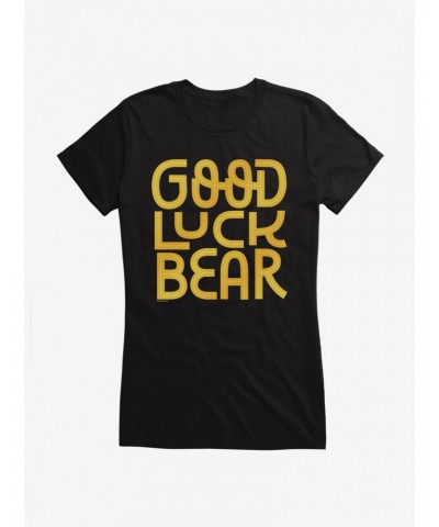 Care Bears Gold Good Luck Bear Girls T-Shirt $15.94 T-Shirts