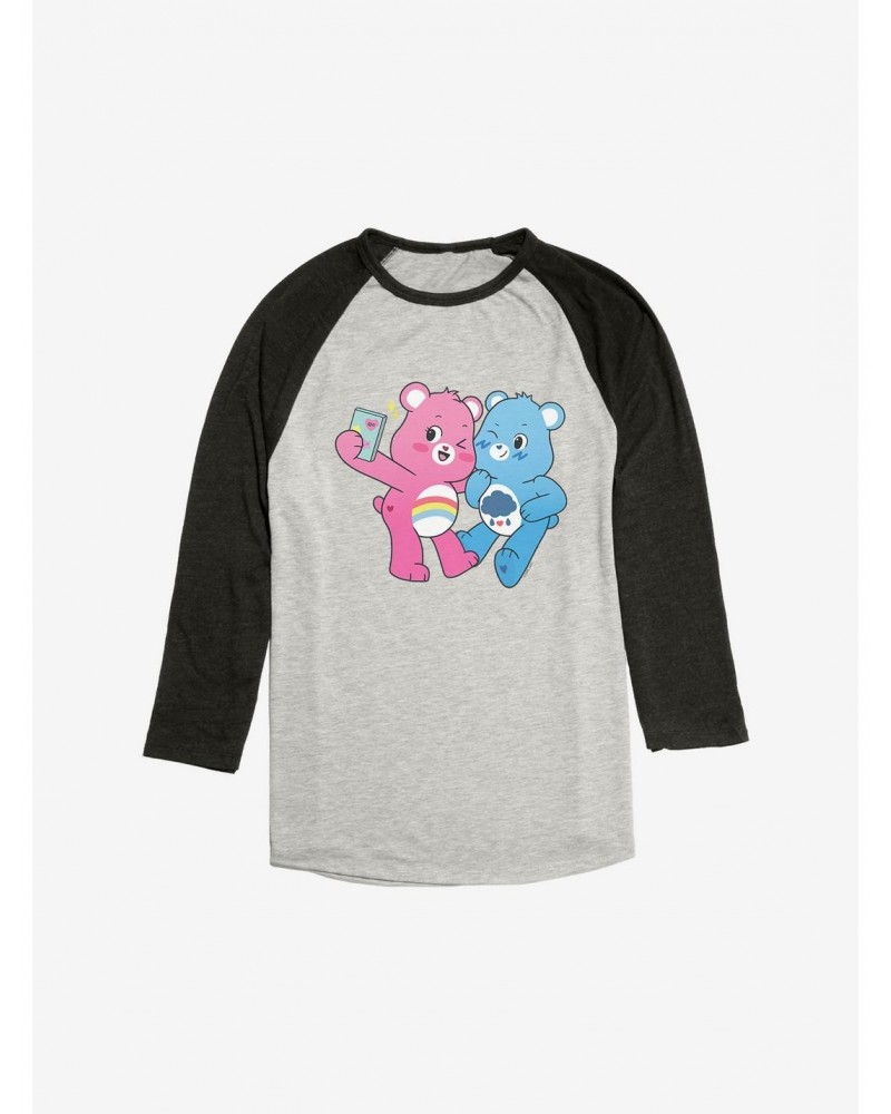 Care Bears Cheer and Grumpy Selfie Raglan $17.34 Raglans