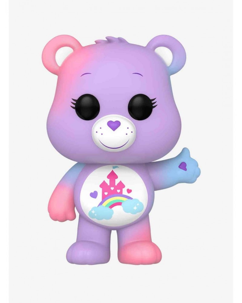 Funko Care Bears 40th Pop! Animation Care-A-Lot Bear Vinyl Figure $8.00 Figures