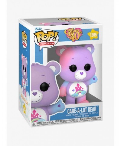 Funko Care Bears 40th Pop! Animation Care-A-Lot Bear Vinyl Figure $8.00 Figures