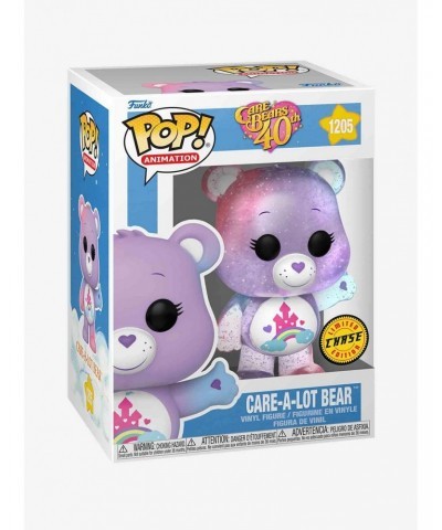 Funko Care Bears 40th Pop! Animation Care-A-Lot Bear Vinyl Figure $8.00 Figures