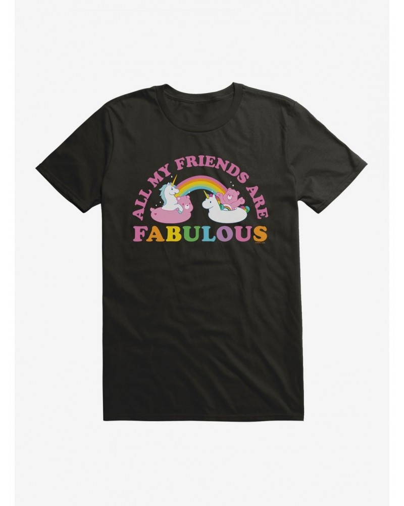 Care Bears Pride Cheer Bear My Friends Are Fabulous T-Shirt $15.06 T-Shirts