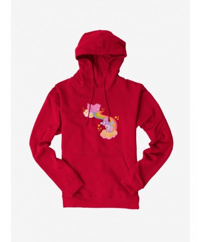 Care Bears In The Clouds Hoodie $27.84 Hoodies