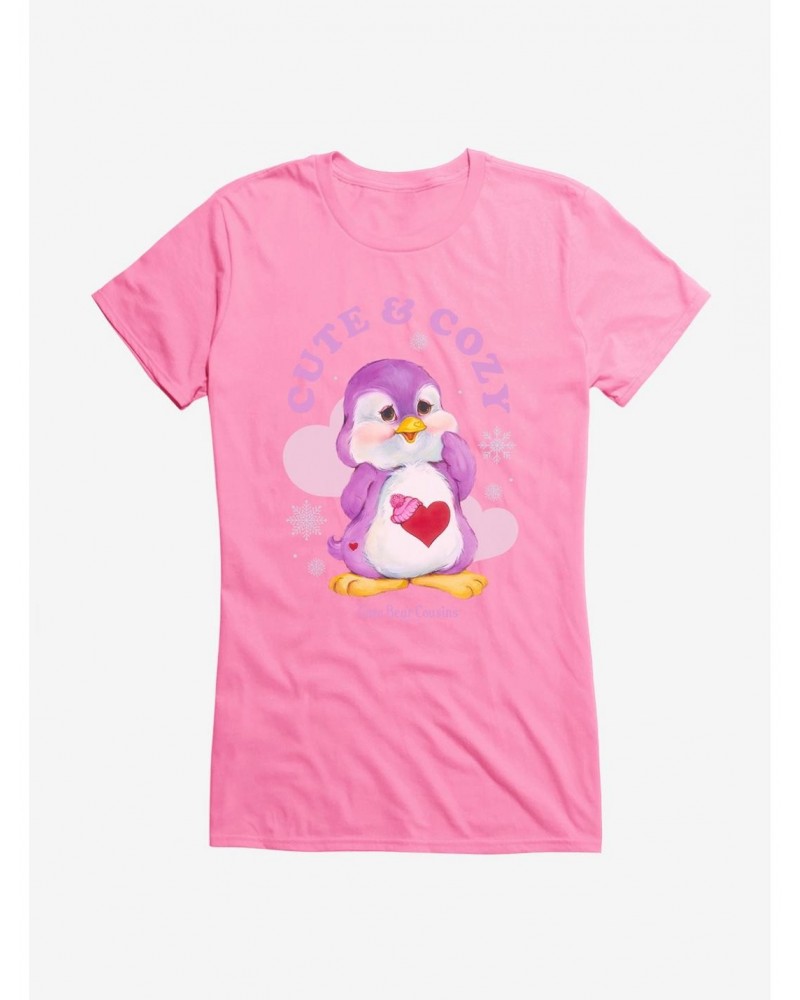 Care Bear Cousins Cozy Heart Penguin Cute & Cozy Girls T-Shirt $16.19 T-Shirts