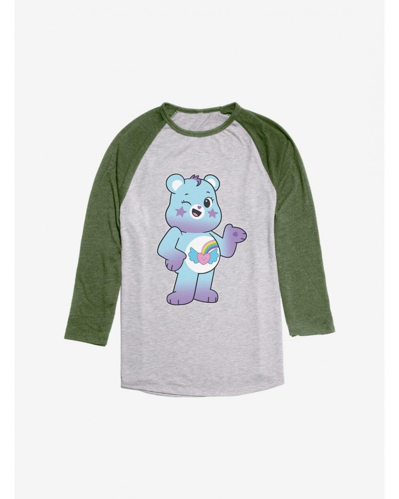 Care Bears Wink Dream Bright Bear Raglan $17.63 Raglans