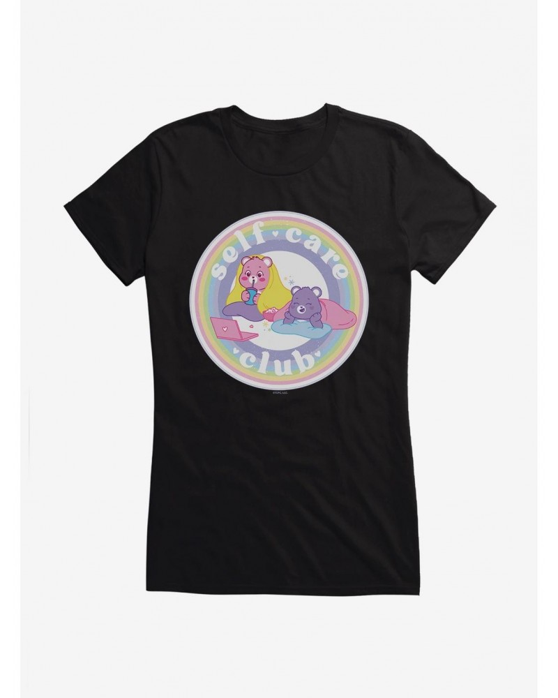 Care Bears Self Care Club Girls T-Shirt $15.69 T-Shirts