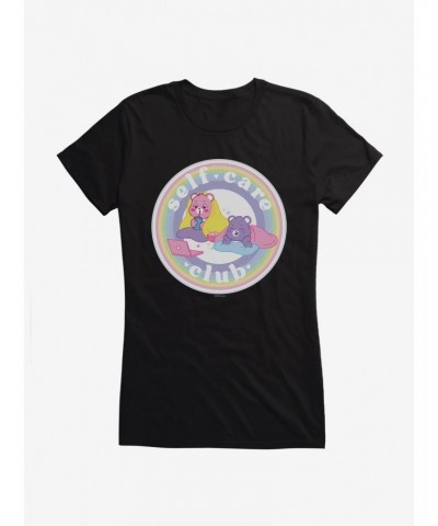 Care Bears Self Care Club Girls T-Shirt $15.69 T-Shirts