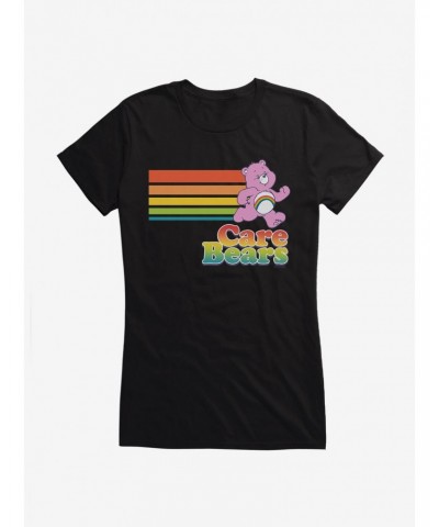 Care Bears Cheer Bear Rainbow Girls T-Shirt $15.69 T-Shirts