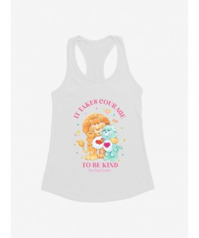 Care Bear Cousins Brave Heart Lion & Gentle Heart Lamb Be Kind Girls Tank $15.19 Tanks