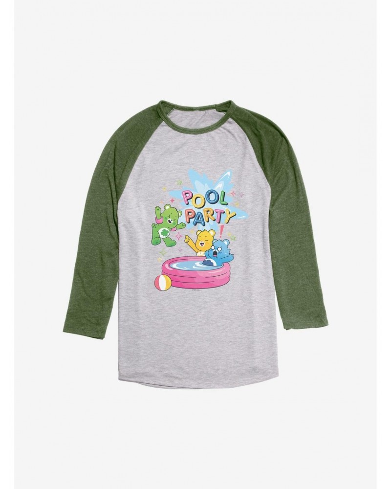 Care Bears Pool Party Raglan $17.92 Raglans