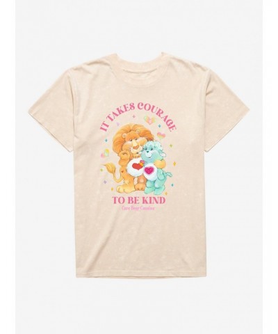 Care Bear Cousins Brave Heart Lion & Gentle Heart Lamb Be Kind Mineral Wash T-Shirt $16.32 T-Shirts